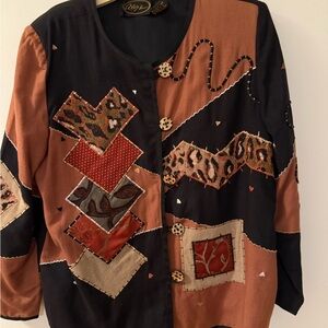 Vintage Women's Patchwork Jacket